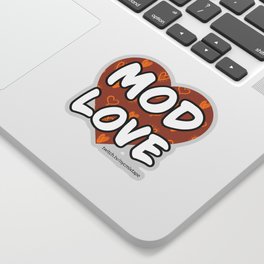 Mod Love Sticker