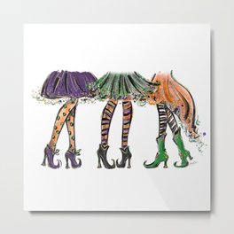 The Three Witches Metal Print