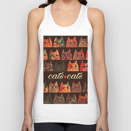 cat-283 Unisex Tank Top