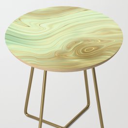 Gold Abstract Agate 20 Side Table