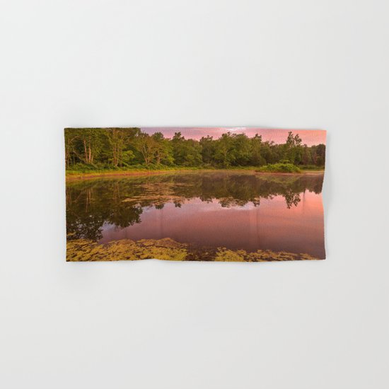 Pink Twilight Marsh Hand & Bath Towel