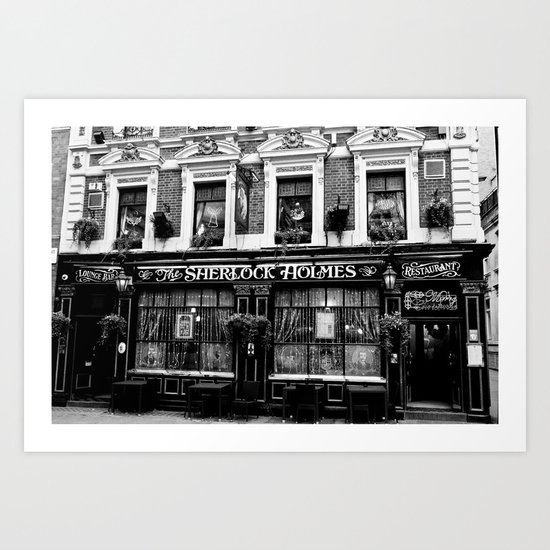 The Sherlock Holmes Pub London Art Print
