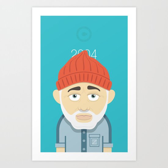 Aquatic Bill Art Print