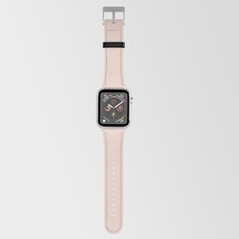 Romance light pink pastel solid color modern bastract pattern Apple Watch Band