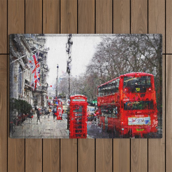 Streets of London Outdoor Rug