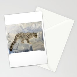 endangered Cats Stationery Card