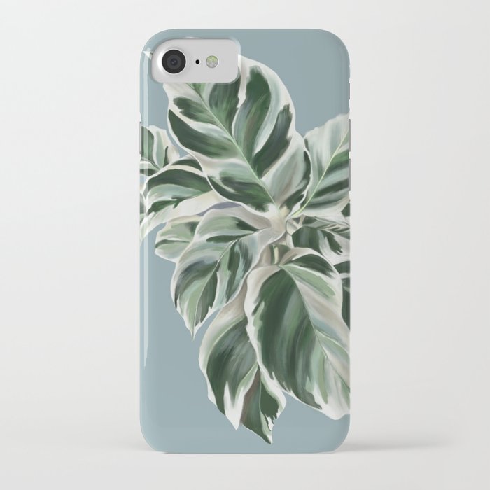 Feuilles Vertes iPhone Case