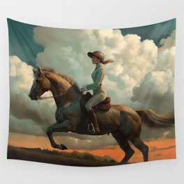 Ride Free Wall Tapestry