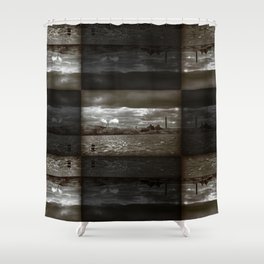Lost Industry Shower Curtain