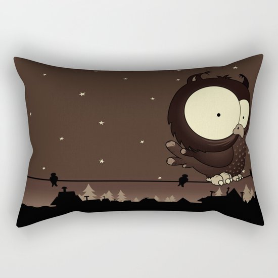 Little owl v2 Rectangular Pillow