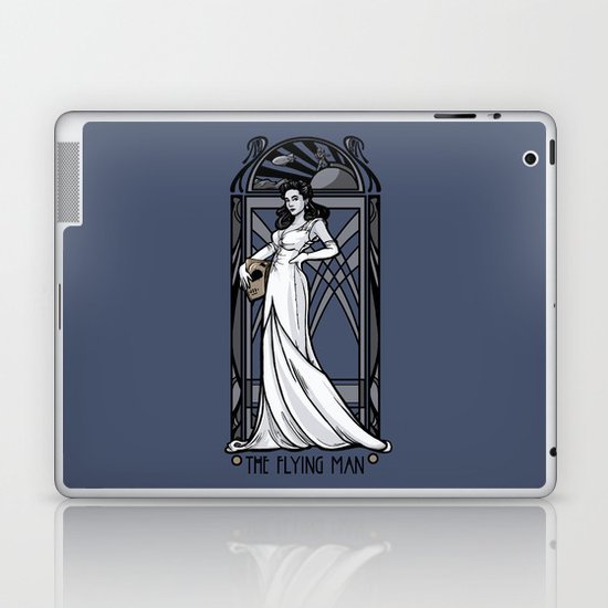 The Flying Man Laptop & iPad Skin