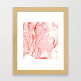 Ate icecream in a desert dream  Framed Art Print