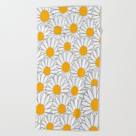 Marguerite-103 Beach Towel