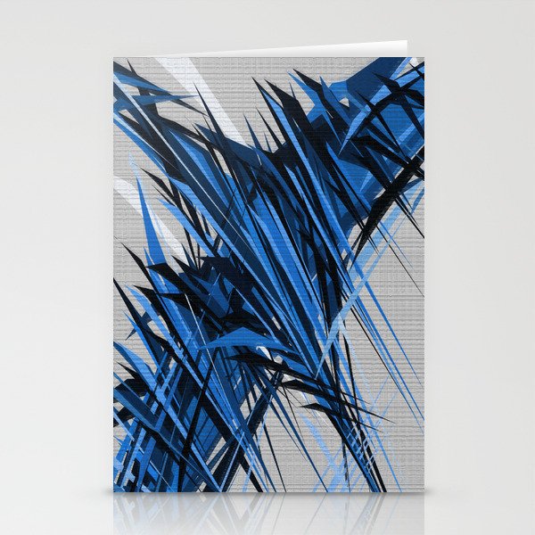 Blue Black and Grey Scratchy Background. Stationery Cards
