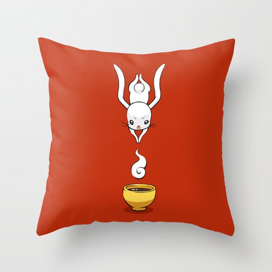 Morning Coffee Throw Pillow