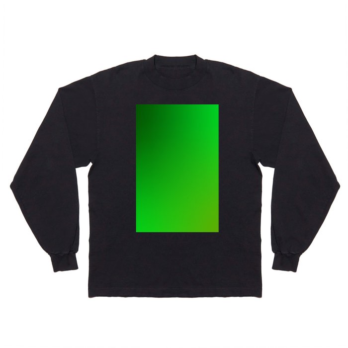 15 Green Gradient Background 220713 Valourine Digital Design Long Sleeve T Shirt