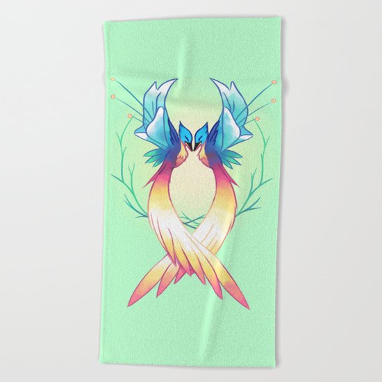 Petalled Pinion Beach Towel