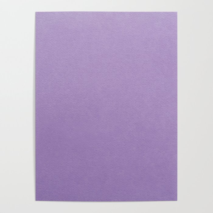 Solid Light Purple Poster