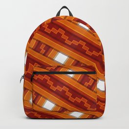 Nice sloping block art design. Backpack