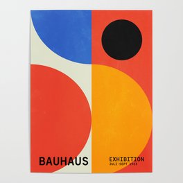 BAUHAUS 07: Exhibition 1923 | Mid Century Series Poster