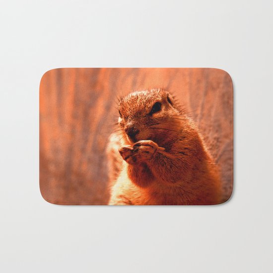 Ground squirrel Bath Mat