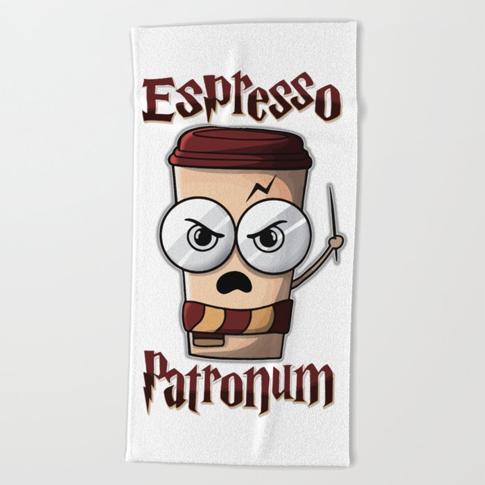 Espresso Patronum Beach Towel by Perfect