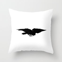Edouard Manet - The raven by Poe 5 Throw Pillow
