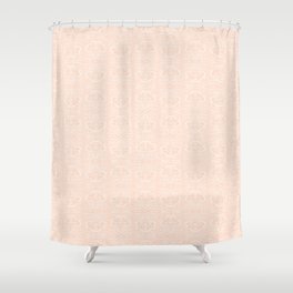 Warm Minimalism Small Scale Peachy Beige Pattern Shower Curtain