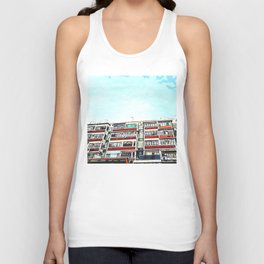 Flat in Hong Kong Unisex Tank Top