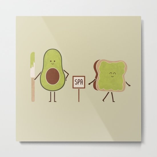 Spa Metal Print