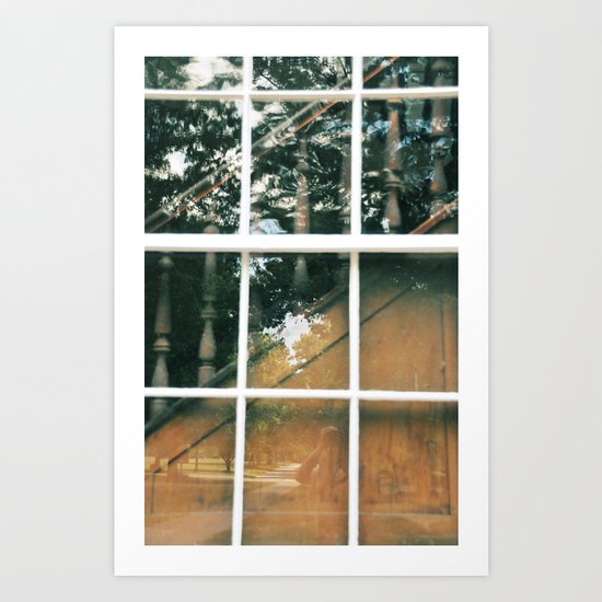 Through The Window Art Print