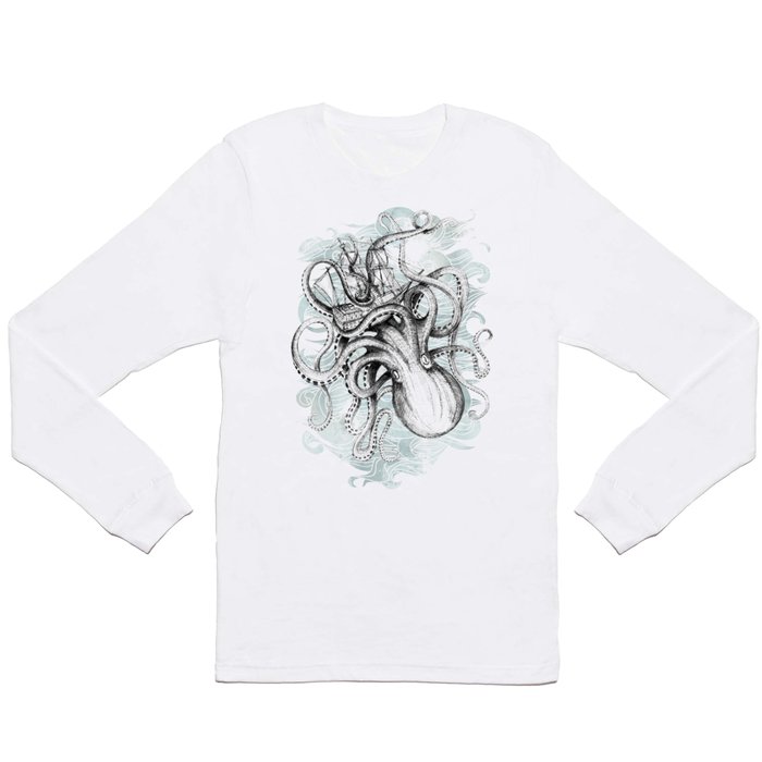 The Baltic Sea - Kraken Long Sleeve T Shirt