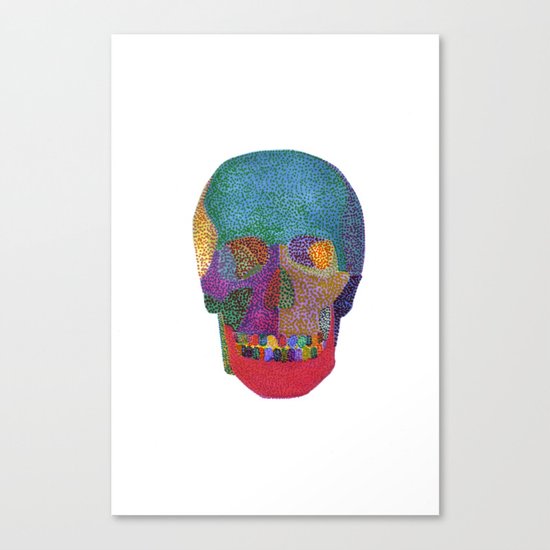 Memento color Canvas Print