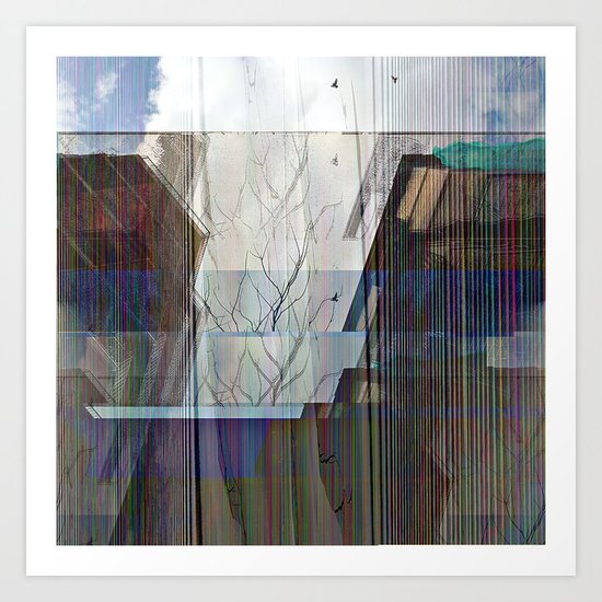 Saturday 16 March 2013: "...It reaches and pierces..." Art Print
