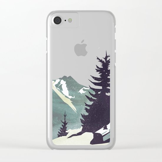 Pause Clear iPhone Case