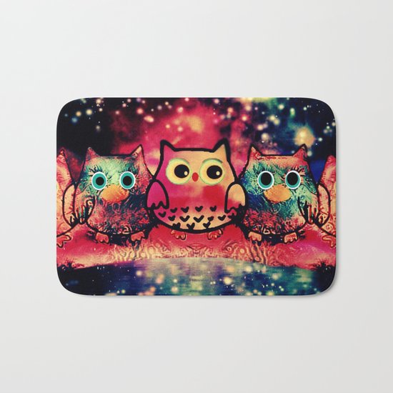 owl-256 Bath Mat
