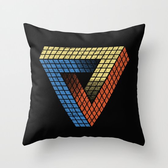Penrose Puzzle Throw Pillow