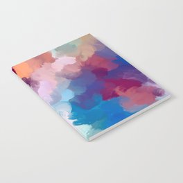 New Beginnings In Full Color | Abstract Texture Color Design Notebook