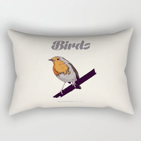 BIRDS 02 Rectangular Pillow