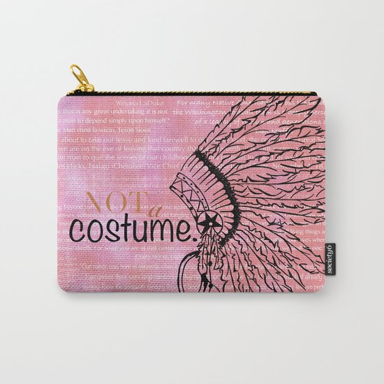 Not a Costume Carry-All Pouch
