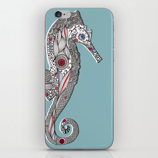 Seahorse #2 iPhone & iPod Skin