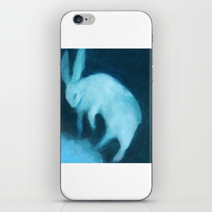 Ghost Bunny adrift iPhone Skin