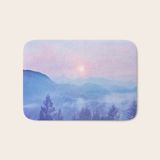 Pastel vibes 12 O-P Bath Mat