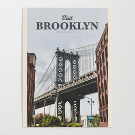 Visit Brooklyn Poster