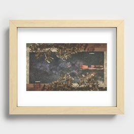 Dive into the Universe Recessed Framed Print