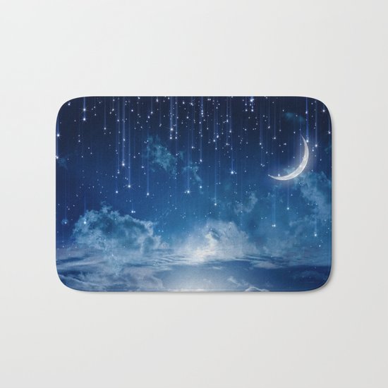 shooting stars Bath Mat