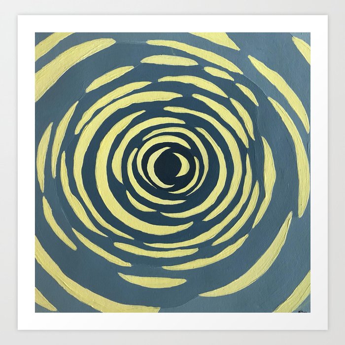 Ripple Effect Art Print