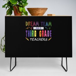 Color Team 3rd Grade Teachers Day School Teacher Credenza