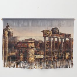 The Roman Imperial Forums in the Steampunk style Wall Hanging