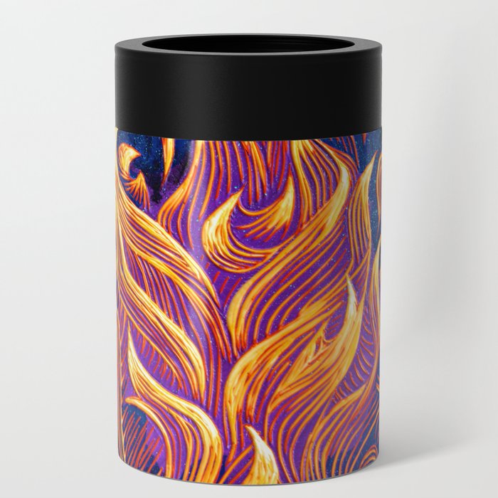 "Inflamed" (on White) - Brooke Duckart Can Cooler